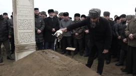 Проститься с Русланом Хасбулатовым приехал Рамзан Кадыров