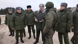 Лукашенко посмотрел, как проходит боевое слаживание россиян и белорусов