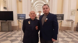 Орловский ветеран и защитник Ленинграда Абрам Миркин приехал на годовщину прорыва блокады