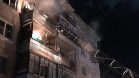 В Забайкалье сотрудники МЧС спасли 37 человек при пожаре в общежитии