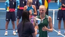 Российская теннисистка стала победительницей юниорского Australian Open