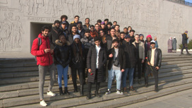Иностранные студенты почтили память защитников Сталинграда на главной высоте России