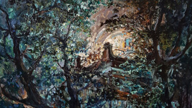 Персональная выставка живописи Галины Суховой "Под зелёной лампой" откроется в Остафьеве