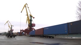 Объем грузов, которые поступили в январе из Усть-Луги в Балтийск, снизился, в сравнении с предыдущим месяцем