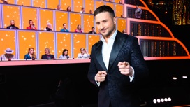 Кадры из программы "Ну-ка, все вместе!". Битва сезонов