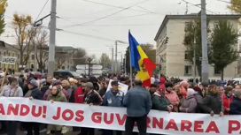 В Молдавии проходят массовые антиправительственные митинги