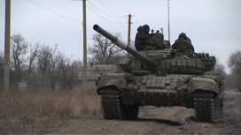Российские бойцы захватили танк противника
