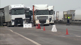 Володин предложил запретить транзит польских грузовиков