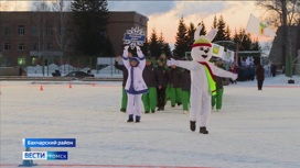 Спортивные зимние игры "Снежные узоры" стартовали в Бакчарском районе