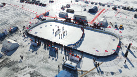 Масштабный фестиваль зимнего спорта состоялся на границе России и Китая