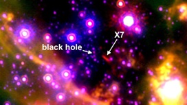 В чёрную дыру Млечного Пути засасывает странный объект