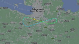 Самолет "Ижавиа" экстренно вернулся в Пулково сразу после вылета