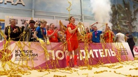 В Архангельске состоялся первый в истории Кубок России по пляжному футболу среди женских команд