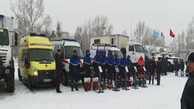 Несколько часов назад в Красноярске завершился осмотр техники оперативных служб региона