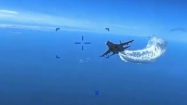 Инцидент с MQ-9 Reaper над Черным морем попал видео