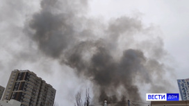 При пожаре в здании погрануправления ФСБ в Ростове обрушились две стены здания