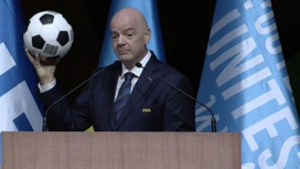 Инфантино переизбран на должность главы ФИФА