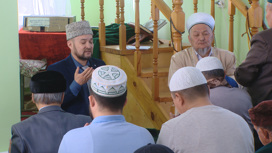В мечети в Астраханской области мусульмане помолились за участников СВО