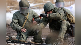 Военные обезвредили минное поле на полигоне в Екатеринославке
