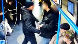 Задержан напавший на подростка в вагоне московского метро