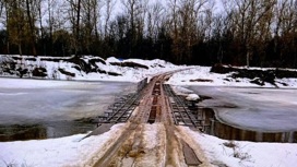 Низководный мост в Вавожском районе Удмуртии может подтопить