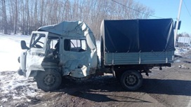 61-летний мужчина погиб при столкновении фуры и грузовика под Новосибирском