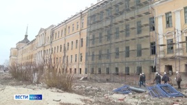 В Курске здание бывшей мужской гимназии реконструируют до ноября 2024 года