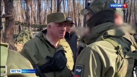 Костромские бойцы показали губернатору условия службы в зоне СВО