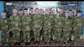 В Курске школьники обратились к бойцам, защищающих жителей Донбасса