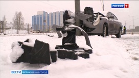 Циклон принес в Новгородскую область метель и мокрый снег