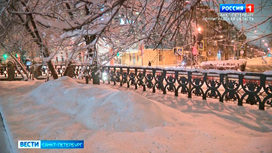 В Петербурге аномальные снегопады, а в Ленинградской области затопило четыре города