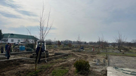 В хуторе Беликов Славянского района строят новый парк