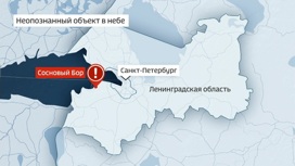 В небе над Ленобластью заметили неопознанный объект