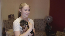 Путин за свой портрет подарил девочке веру в чудо и собаку