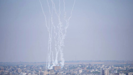 Удары из сектора Газа про Израилю и ответная атака ЦАХАЛ попали на видео
