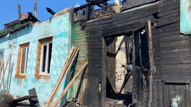 Женщина и ее дочь погибли в пожаре под Омском