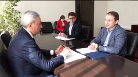Борис Джанаев и Камиль Бексултанов обсудили вопросы социально-экономического развития Северной Осетии