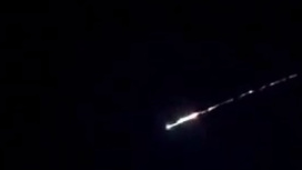 Очевидцы сняли кадры уничтожения ракеты над Ростовской областью