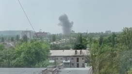 Украинский снаряд попал в квартиру многоэтажки в Донецке