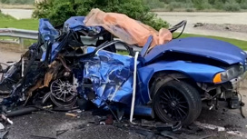 В ДТП в Кабардино-Балкарии погибли водитель и пассажир иномарки
