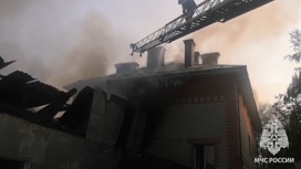 Стала известна причина крупного пожара в городе Гусь-Хрустальный