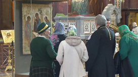 Рублевская "Троица" стала подарком православным на Пятидесятницу