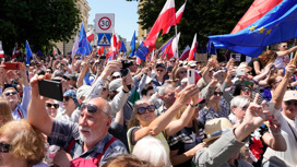 В Варшаве проходит полумиллионная антиправительственная демонстрация