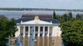 Уровень воды в Новой Каховке поднялся до 11 метров