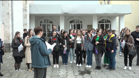 Международный день русского языка отметили студенты Северо-Осетинского госуниверситета
