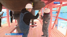Завершается восстановление конной статуи Монумента Победы в Великом Новгороде