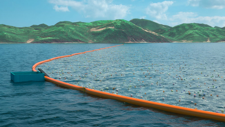 Ocean Cleanup не будет мешать морской жизни, так как преимущественно будет находиться на поверхности воды