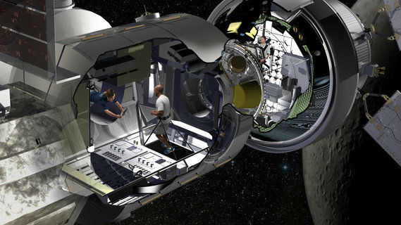 Одна из задач Deep Space Gateway √ создание универсальной станции, позволяющей вместить сразу несколько астронавтов в течение не одной недели.