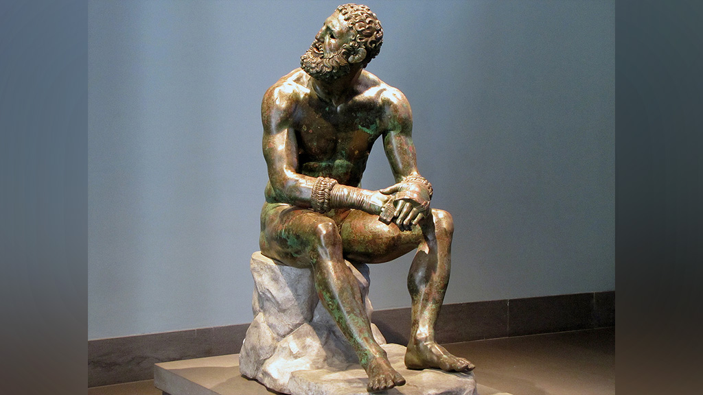 ╚Кулачный боец╩, бронзовая статуя I века до н.э., экспонируется в Palazzo Massimo alle Terme, Рим. Фото:═profzucker / Flickr