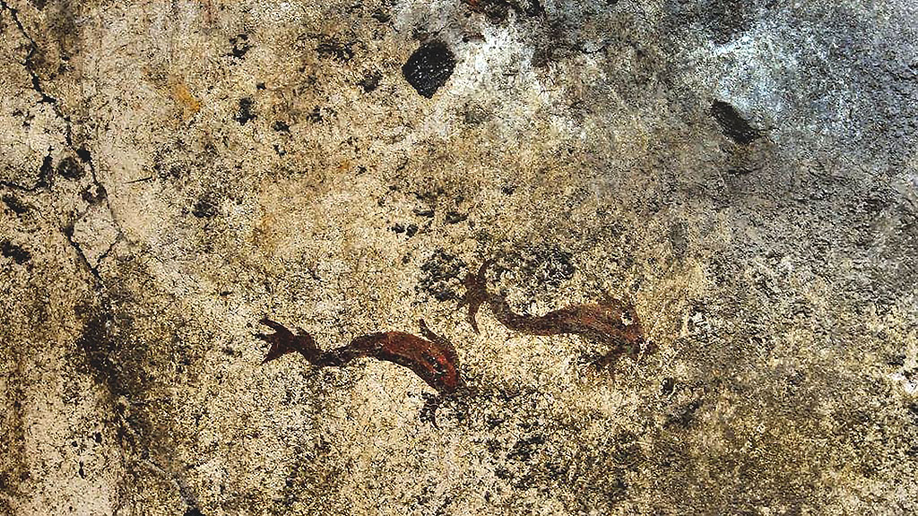 Одна из фресок ╚Дома с дельфинами╩. Фото: Sergio Siano / Archaeological site of Pompeii